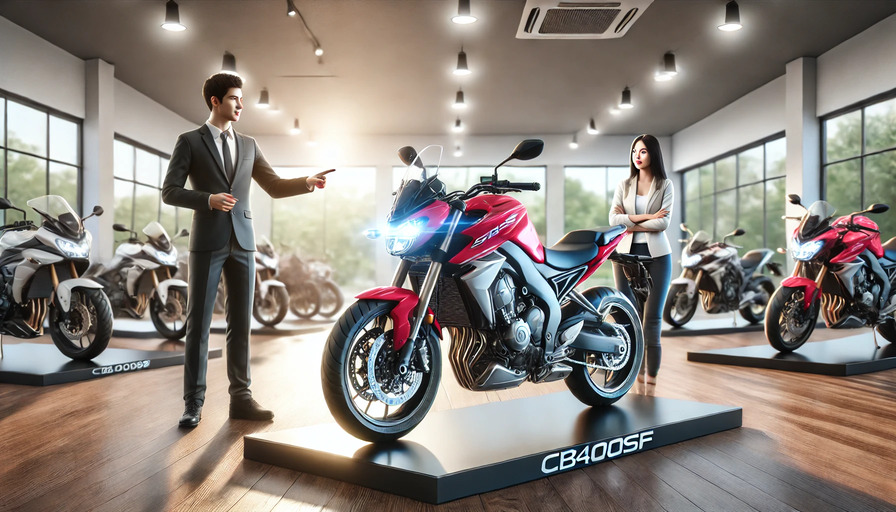 CB400SFスペック3のレッドバロン値段情報