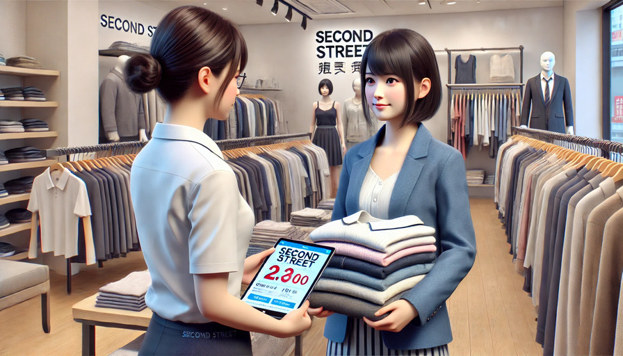 セカストでの服買取、いくらになる？