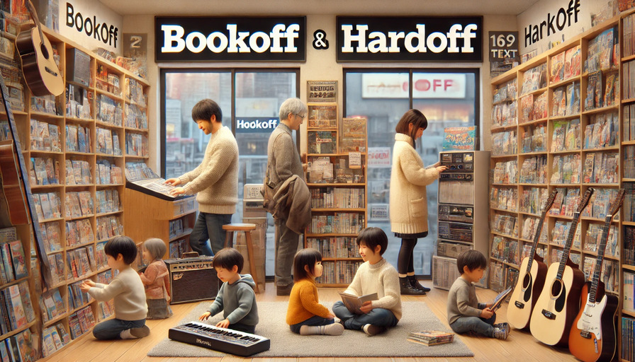 ブックオフとハードオフの違いと選び方を徹底解説 - シン・買取.com