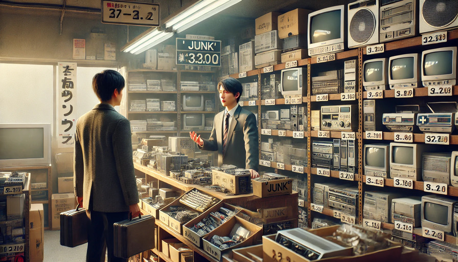 ハードオフ買取ジャンクの実態とは