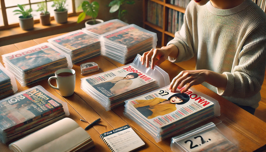 古い雑誌を高く売るコツとは
