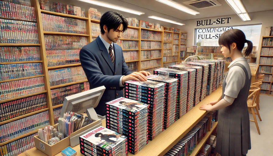 ブックオフで全巻セットを売る際の買取価格を考える