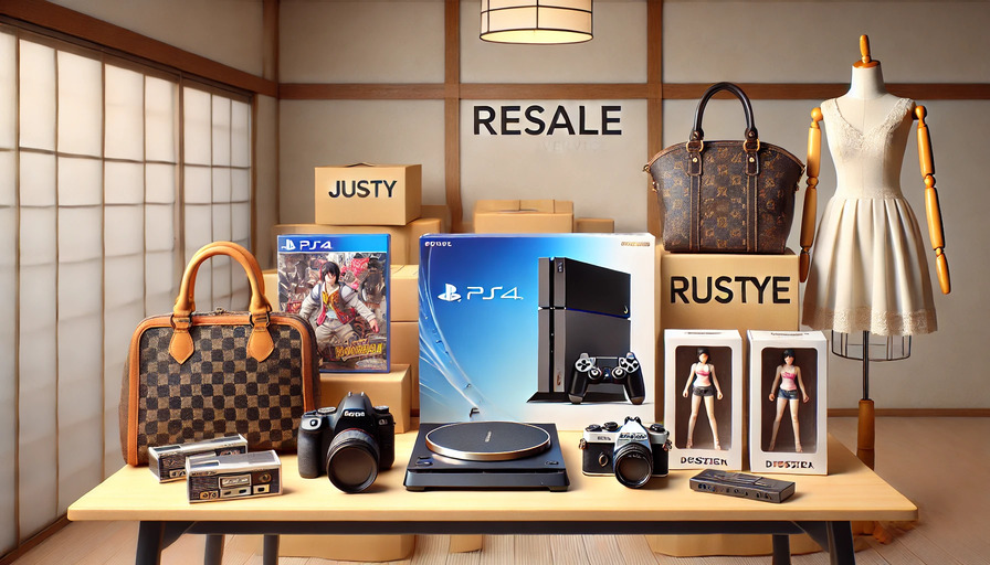 JUSTYで実際に買取可能な主な商品ジャンル