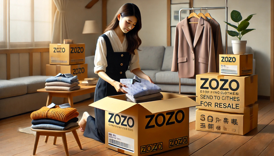 ZOZO買取キットを申し込む際の手順