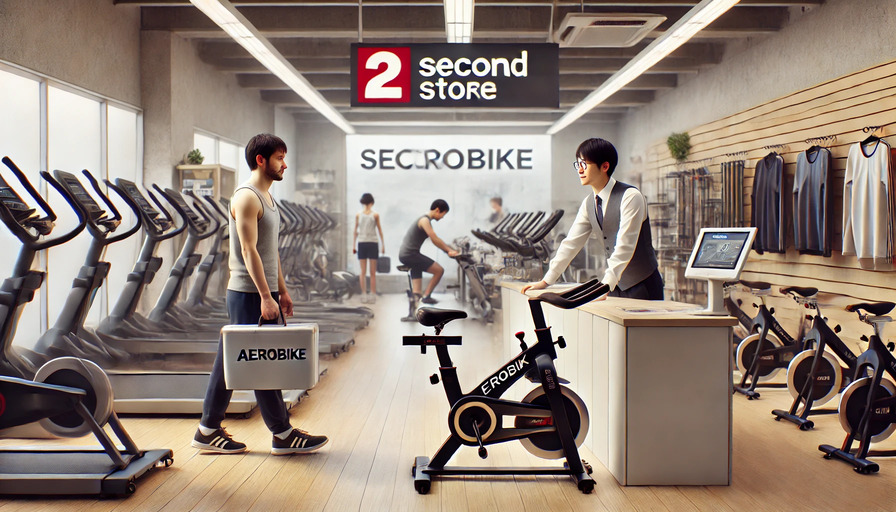 エアロバイク買取はセカンドストリートへ