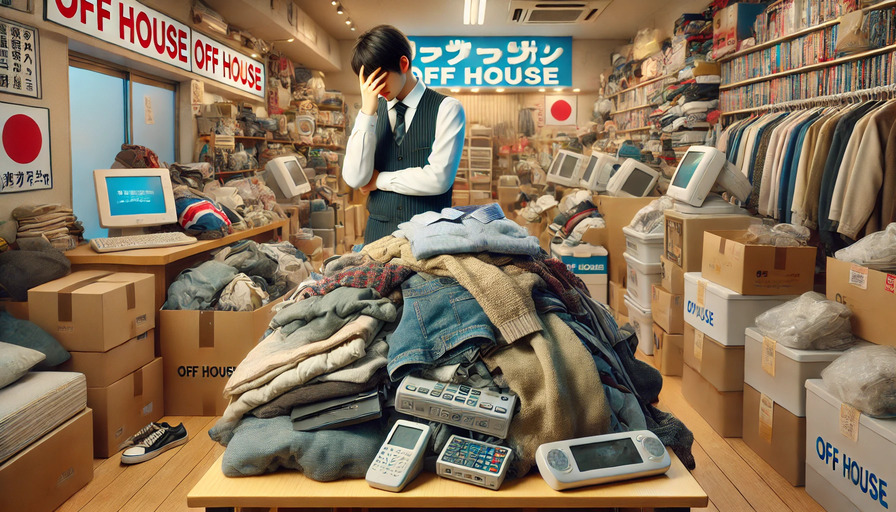 オフハウス買取できないものの実態
