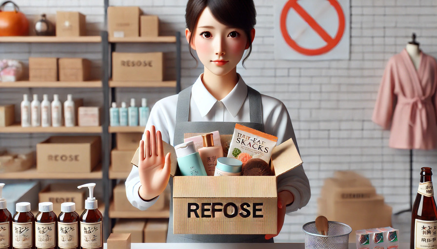 使用済み・開封済み商品の扱い