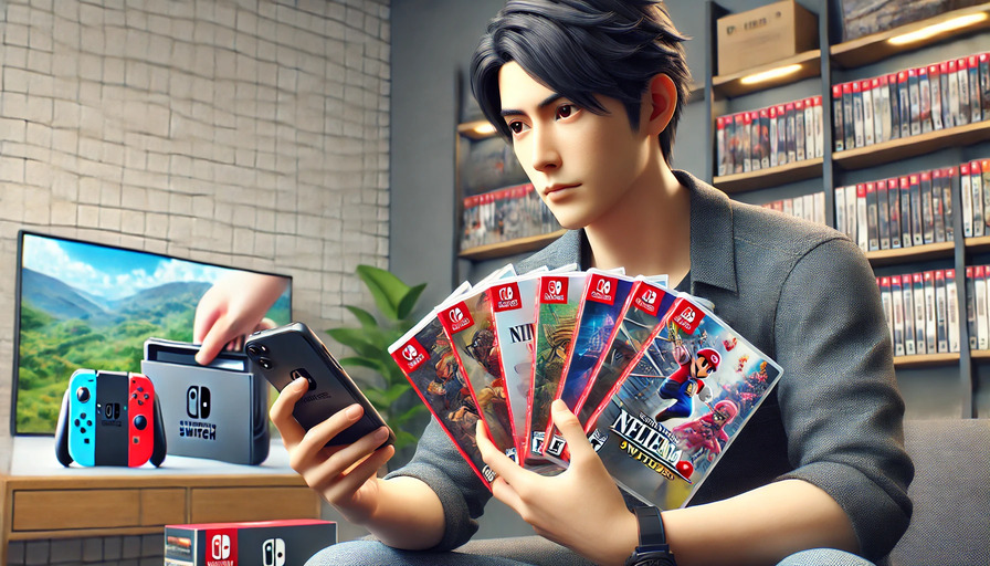 ゲオの買取価格におけるSwitchソフトの傾向