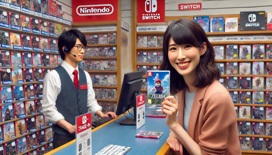 ゲオにおけるSwitchソフト買取の特徴