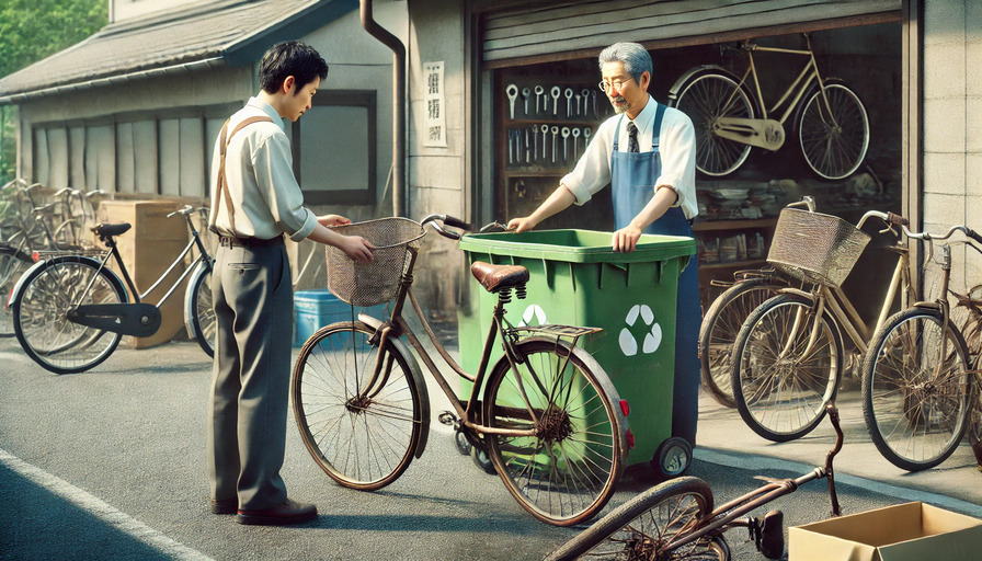 サイクルベースあさひの自転車処分サービス