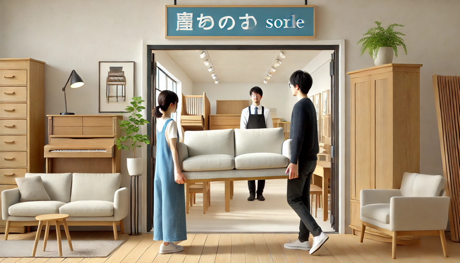 セカンドストリート 家具は持ち込みも可能