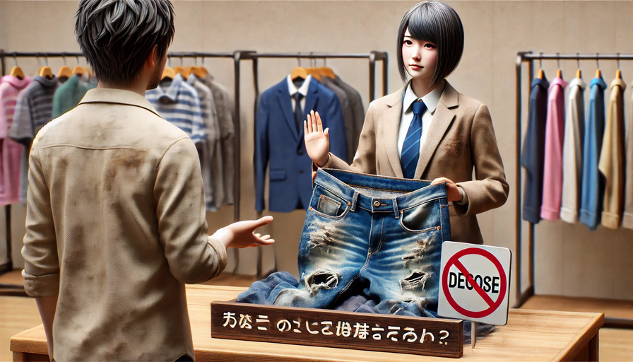 セカンドストリートで買取不可｜衣類の特徴