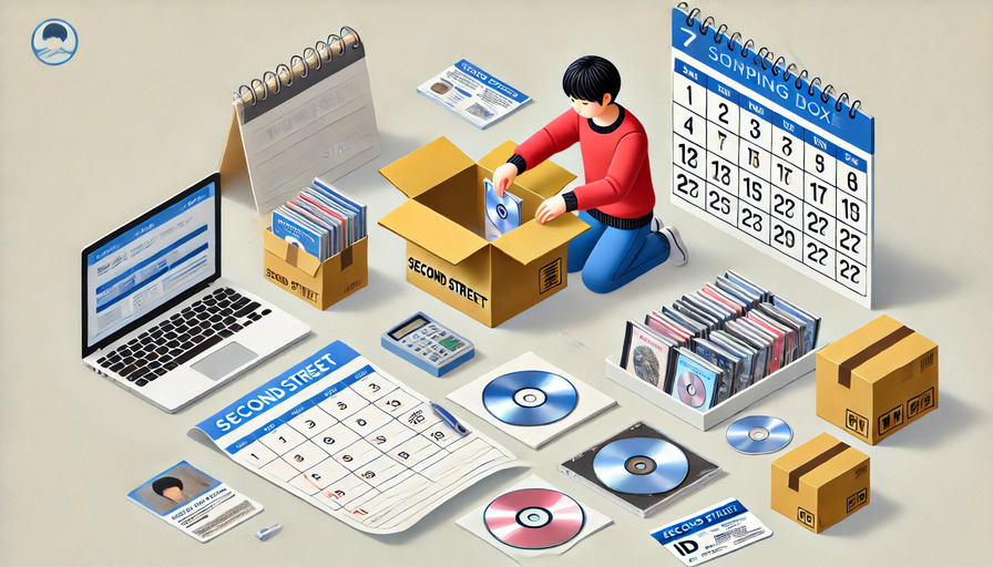 セカンドストリートでのCD買取のポイントを総まとめ