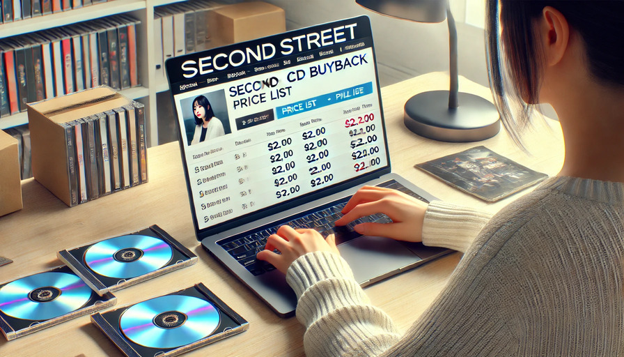 セカンドストリートの買取価格表の確認方法
