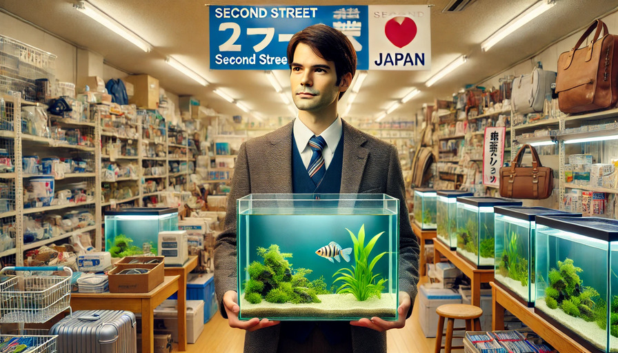 セカンドストリートで水槽は売れる？