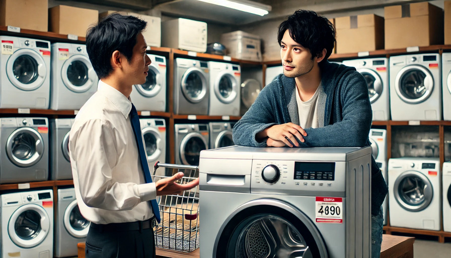 セカンドストリート洗濯機はいくらで売れる？
