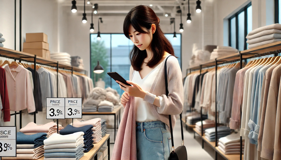 セカンドストリートで服の買取相場を知る