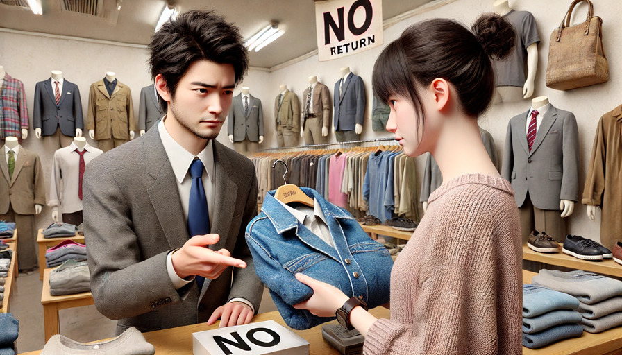 セカンドストリートで返品できない場合