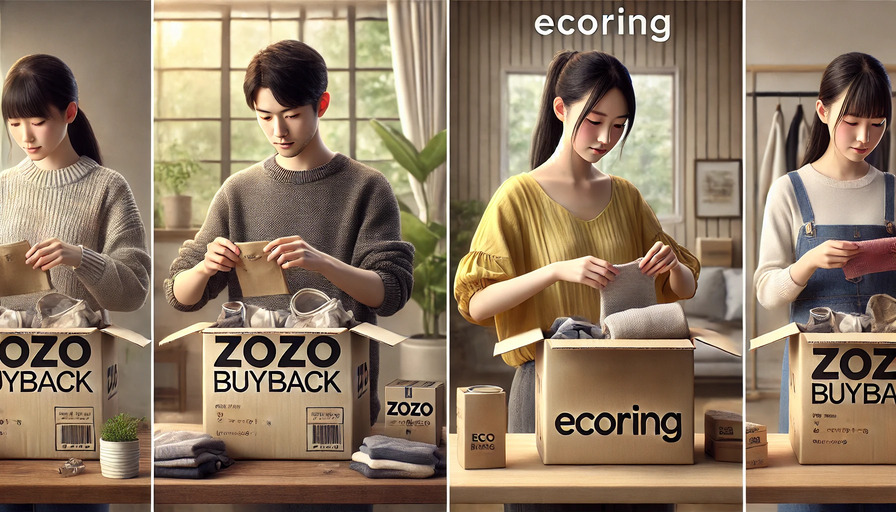 エコリングとZOZOの買取比較