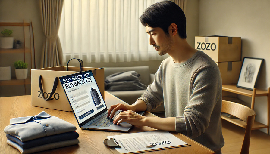 ZOZO 買取キット 申し込み方法