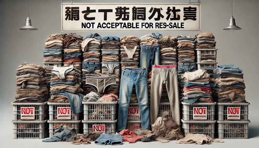トレジャーファクトリー買取不可の服一覧