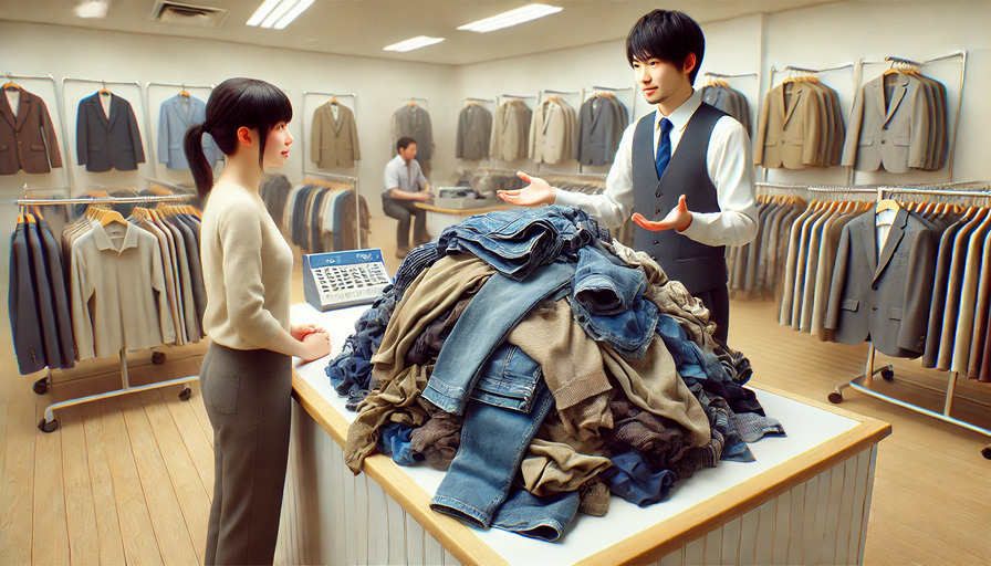 トレジャーファクトリーの買取不可な服の特徴