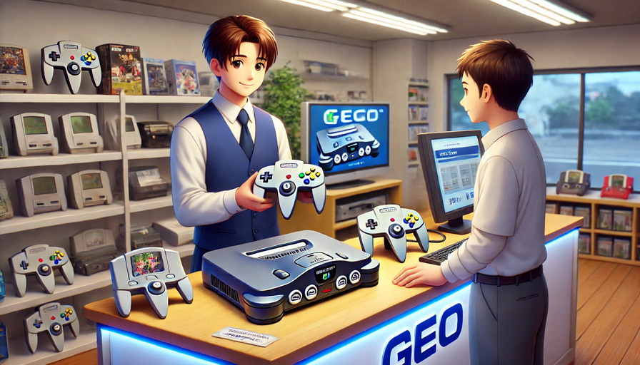 ニンテンドー64買取はゲオが安心