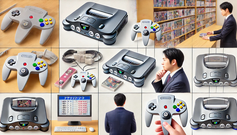 ニンテンドー64の買取｜ゲオの特徴とポイントまとめ