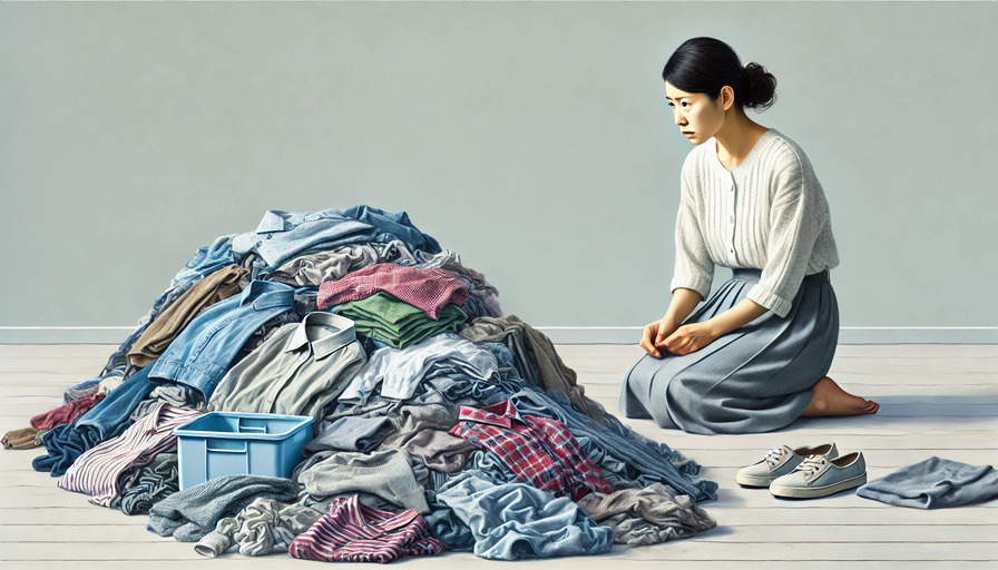ボロボロの服も売れるのか