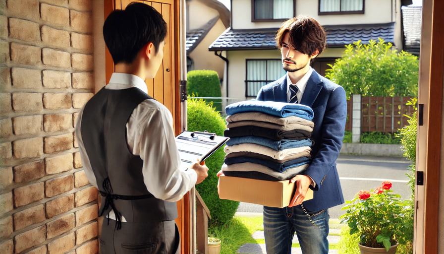 出張買取で服を売るメリット