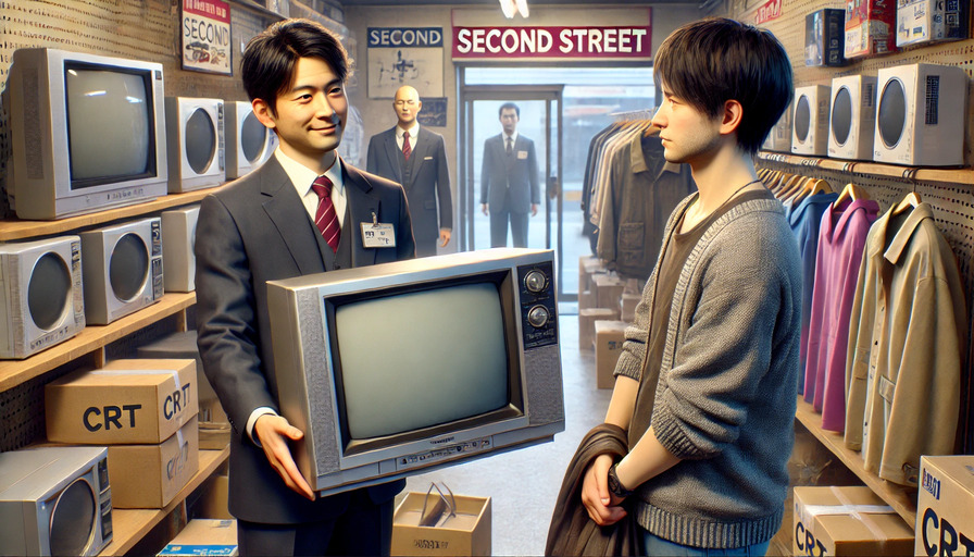 セカンドストリートでのブラウン管テレビ買取対応