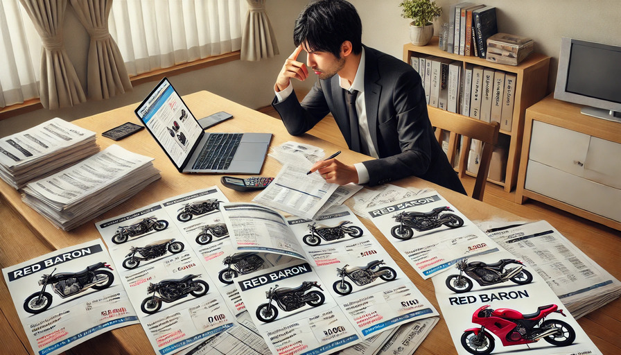 バイク買取相場レッドバロンの特徴と評価まとめ