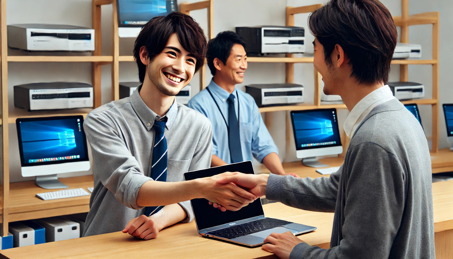 パソコン買取の持ち込みがおすすめの理由