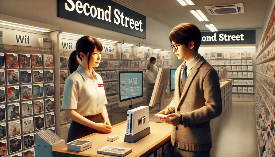 Wiiの買取価格をゲオで調べる