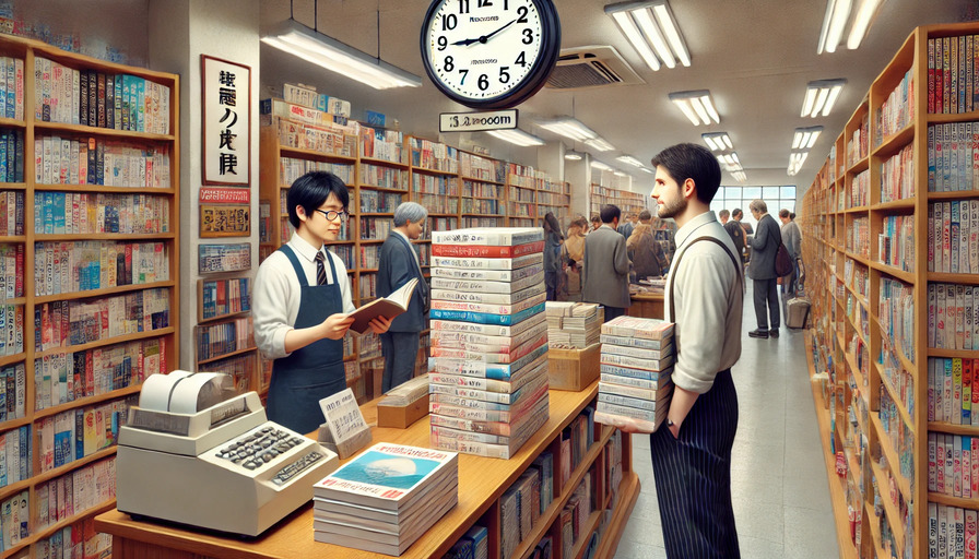 ブックオフ買取の時間どのくらい？