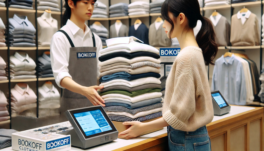 ブックオフの服買取でノンブランドがどう扱われるか