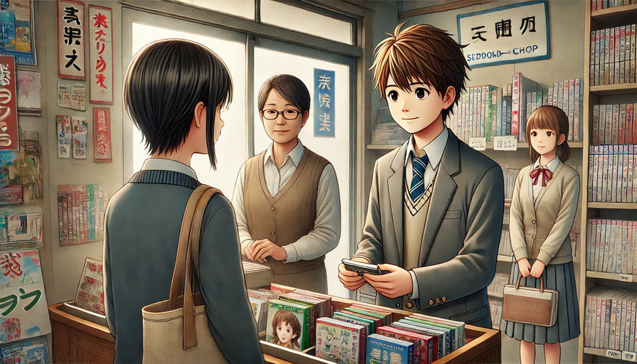 中学生でも商品を売ることができる店舗の存在