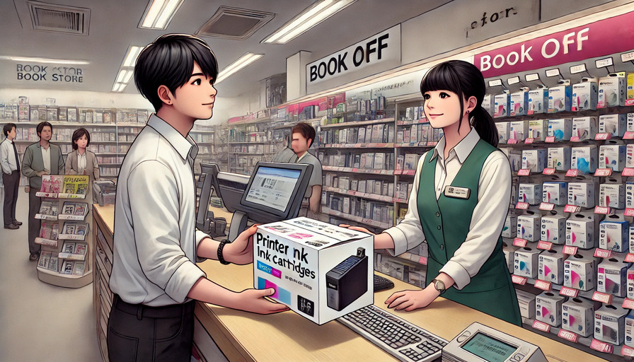 ブックオフでのプリンターインクの買取事情