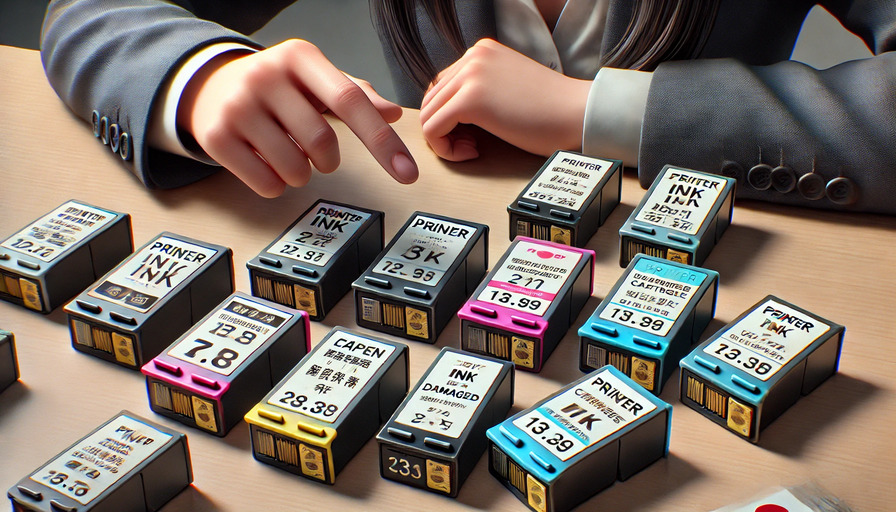 セカンドストリートで買取ができないインクの種類