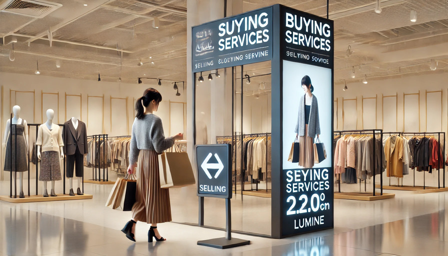 ラグタグ買取はルミネ店舗でも可能？