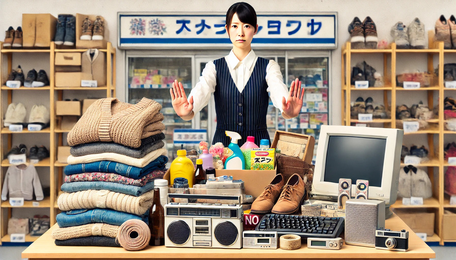 ワンダーレックスで買取できないものとは？