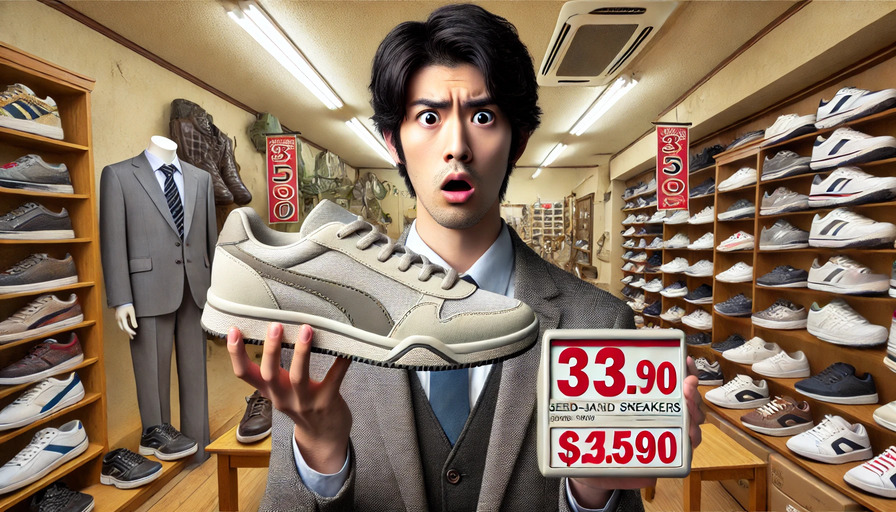 万代の買取｜スニーカーの価格差に注意