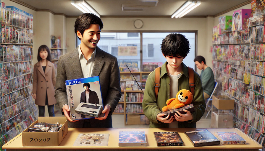万代書店で高く売れるものとの差