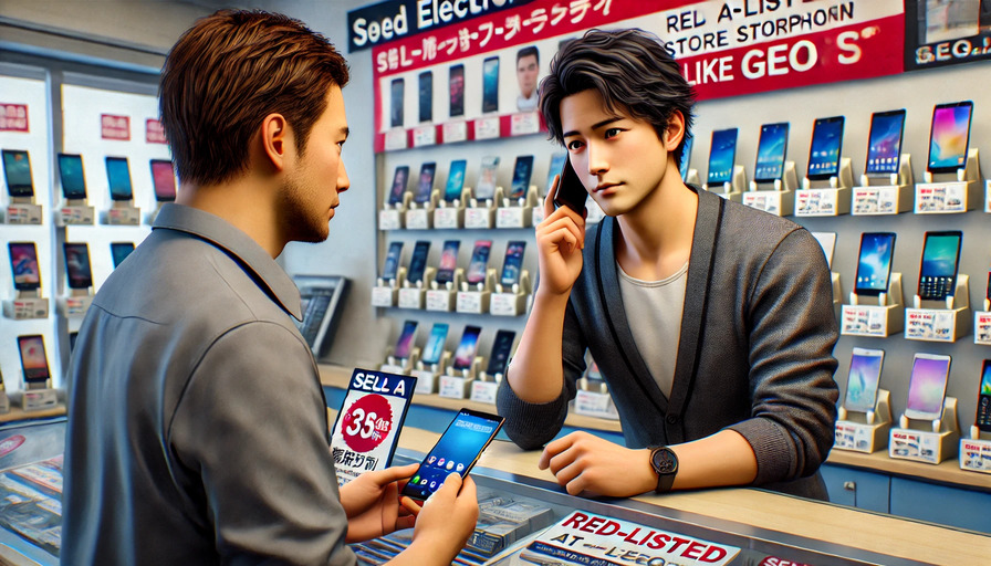 赤ロム買取はゲオで可能？注意点を解説