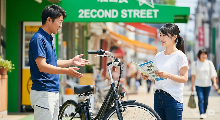 セカンドストリートでの電動自転車買取