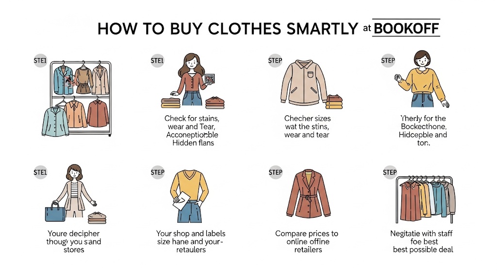 BOOKOFFの服買取で損しないための知識