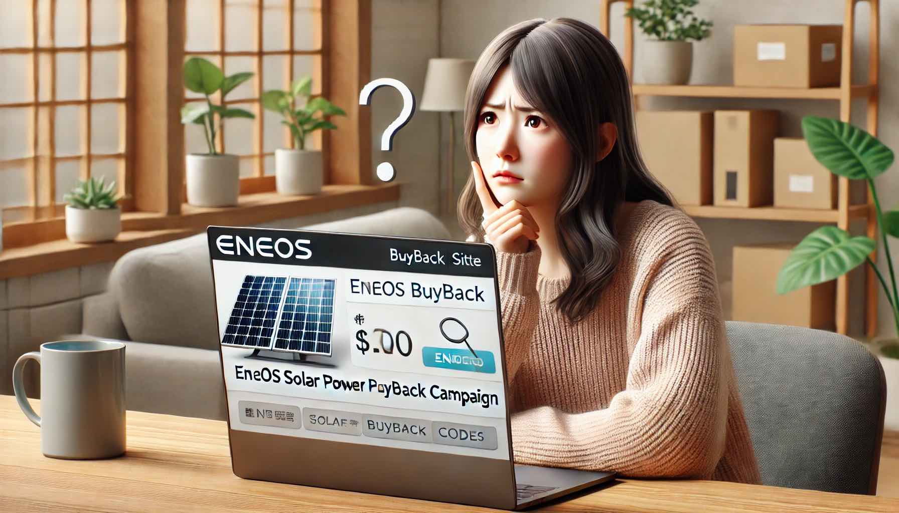 ENEOS太陽光買取キャンペーンコードの有無