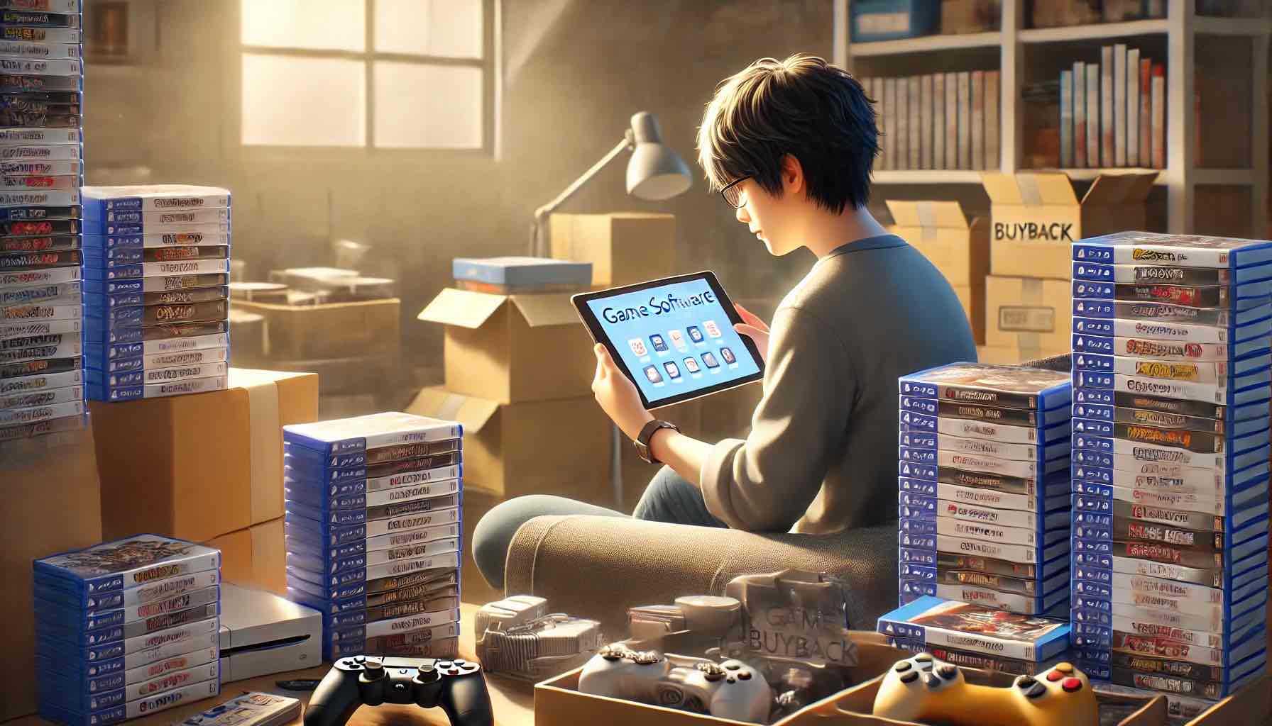 ゲオのゲーム買取一覧から対象ソフトを探す