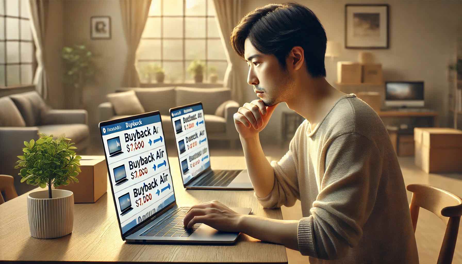 MacBook Airの買取相場はゲオ以外の業者も重要