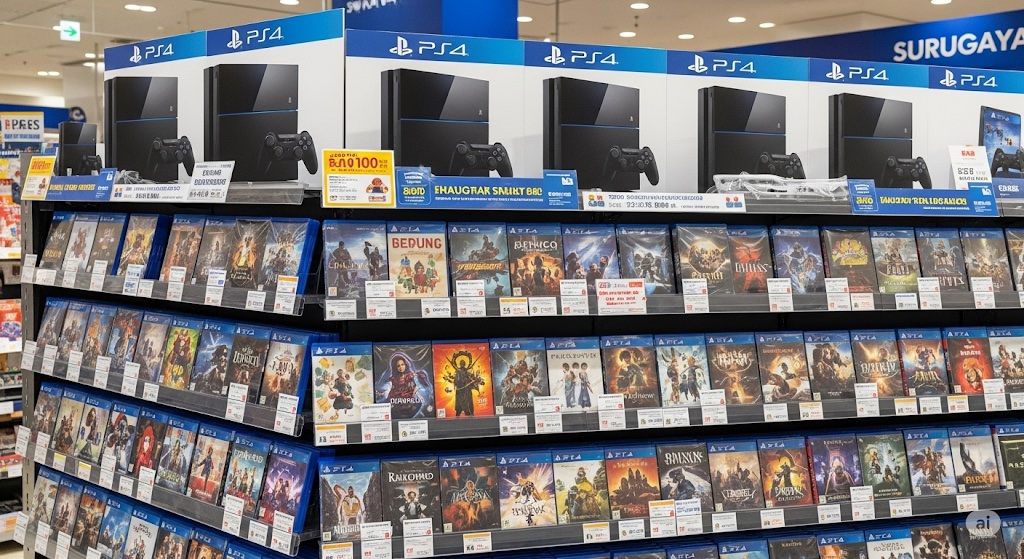 駿河屋PS4買取価格をチェック